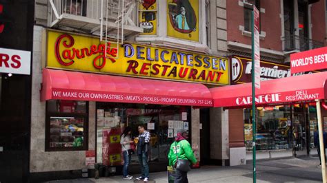 Carnegie deli nyc - Carnegie Deli: A New York, NY Restaurant. Known for Lunch. Carnegie Deli: A New York, NY Restaurant. ... Carnegie Deli is a city food landmark in Midtown West that can get a little clogged with ...